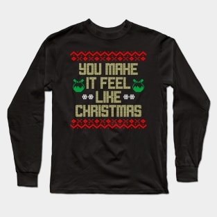 Gwen Stefani Inspired Song Music Ugly Christmas Sweater Long Sleeve T-Shirt